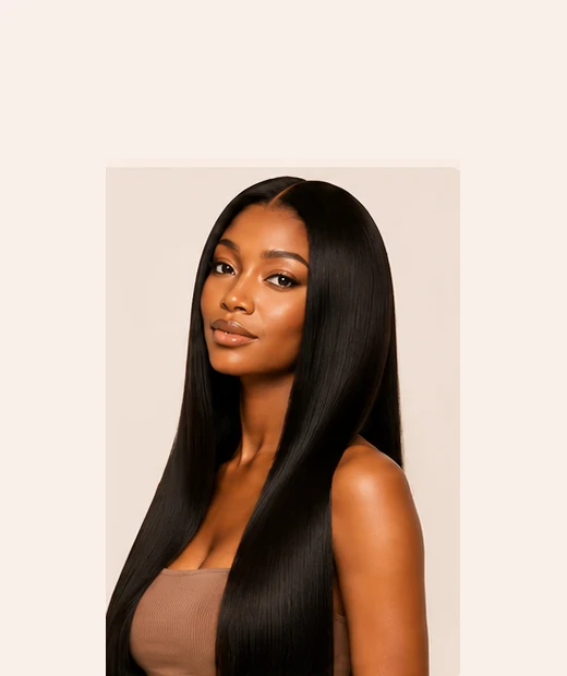 Lewis & Ailsa straight human hair wig model