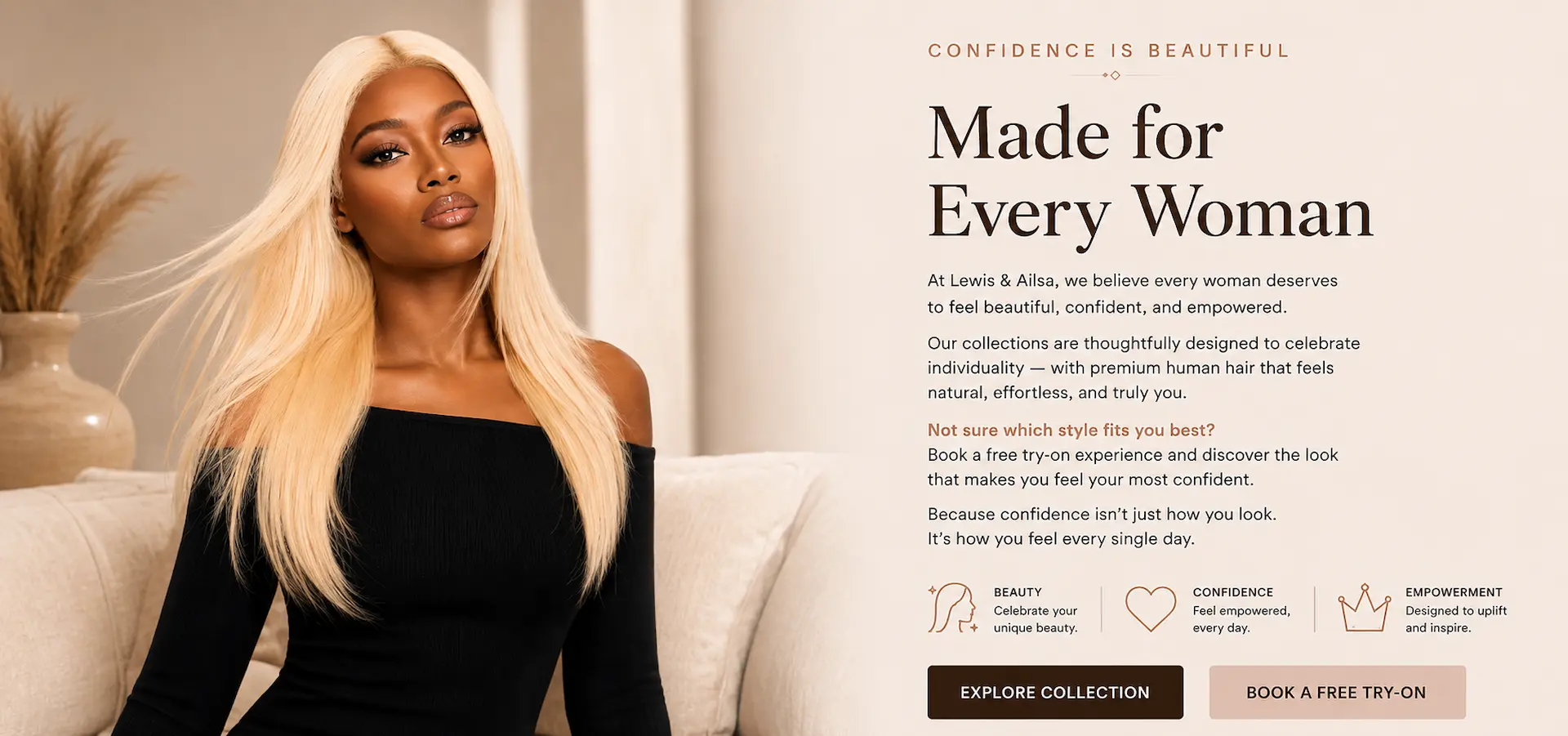 Lewis & Ailsa Brand Story Made for Every Woman
